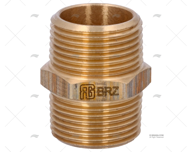 NIPPLO BRONZO M-M 1" GUIDI