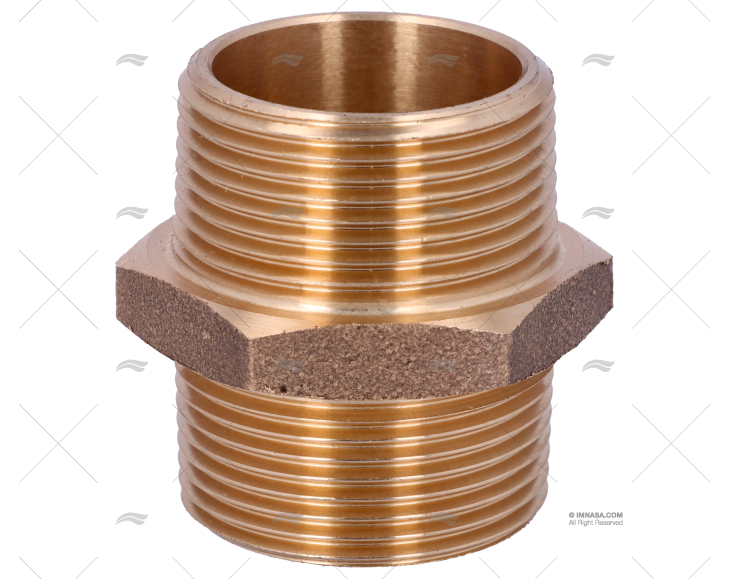 CONEXÃO BRONCE M-M 1"1/4 GUIDI