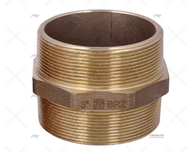 NIPPLO BRONZO M-M 3" GUIDI