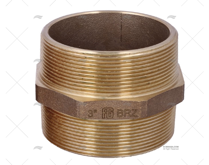 NÍPEL BRONZE M-M 3" GUIDI