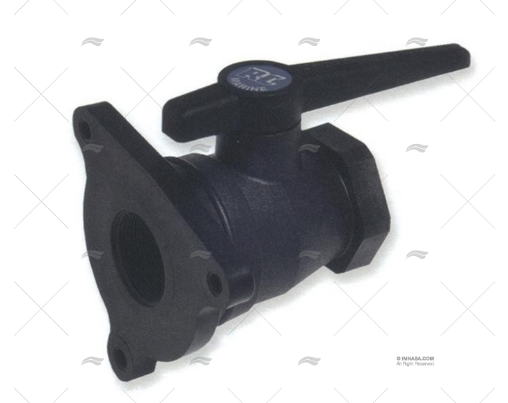 TORNEIRA DE FUNDO COM PLATINA FORESPAR 1/2"