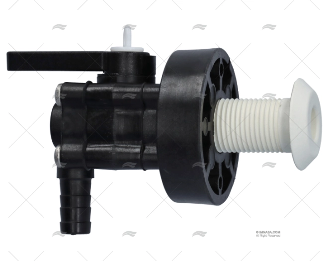 RUBINETTO CON PASSASCAFO 1/2" GOMITO FORESPAR