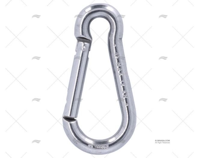 MOSQUETÃO SEM OLHAL 100 INOX KONG