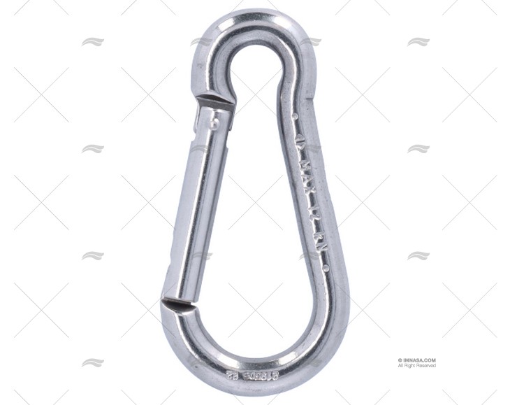 MOSCHETTONE SENZA OCCHIELLO 100 INOX KONG
