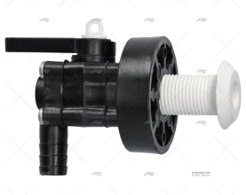 TORNEIRA COM PASSACASCO 3/4" COTOVELO FORESPAR