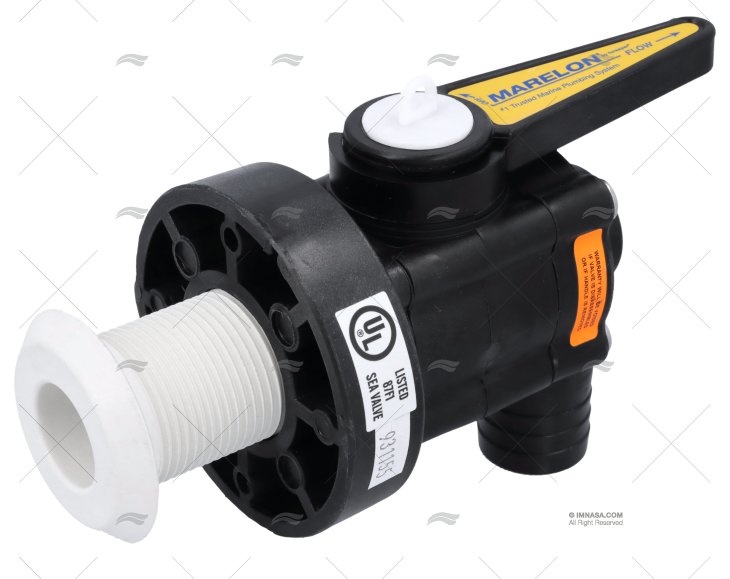 TAP WITH HULL ELBOW 1 1/4'' FORESPAR