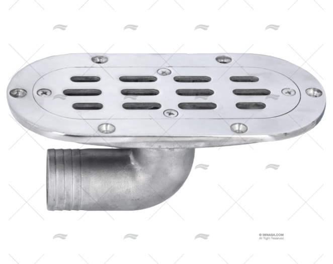 ÉVACUATION COUDE  1\"1/2 INOX