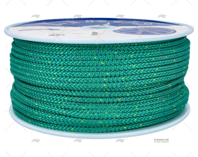 NAUTIC LIROS ROPE 06mm GREEN 200m