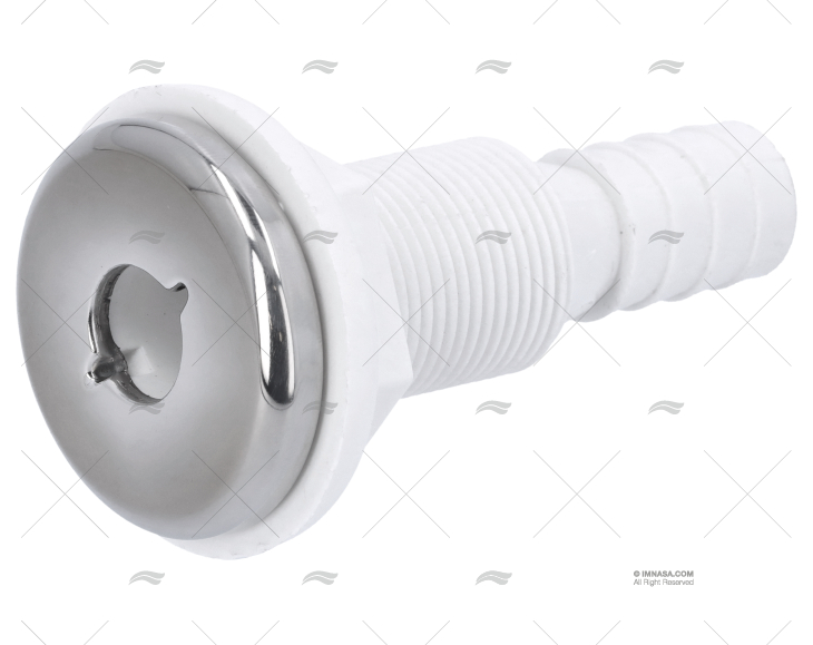 PASSACASCO COM TAMPA INOX 3/4''