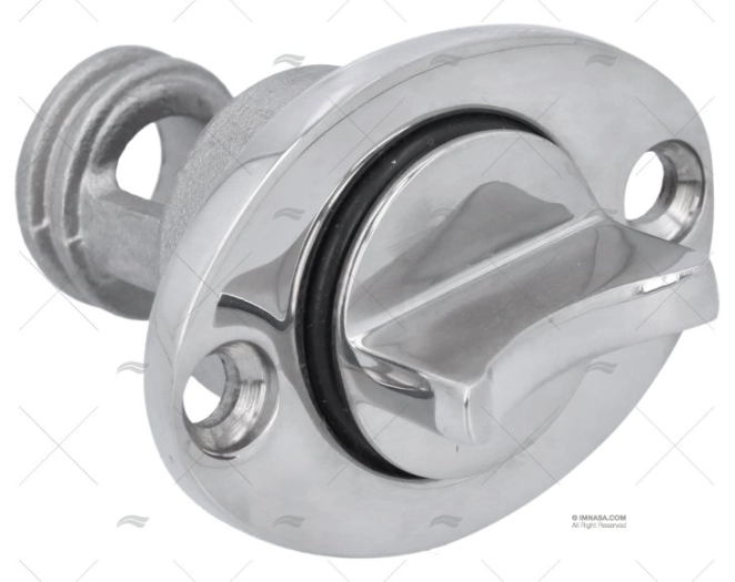 TAMPÃO OVALADO INOX  51x38mm