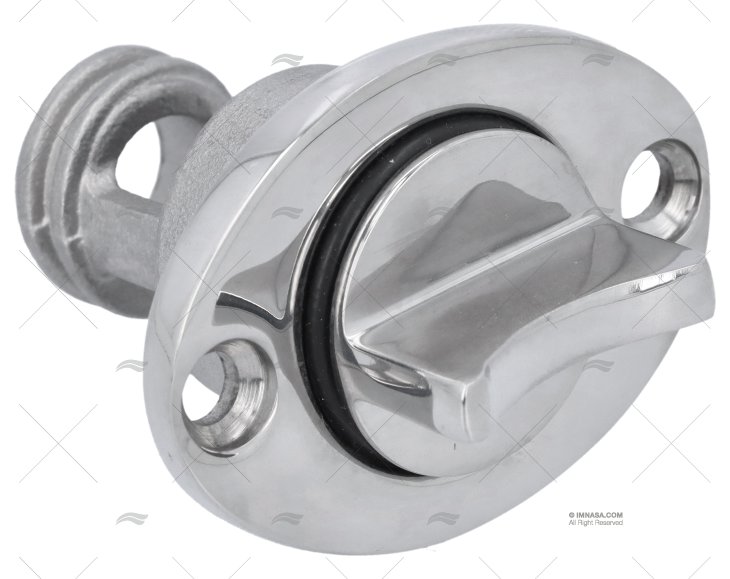 TAMPÃO OVALADO INOX  51x38mm
