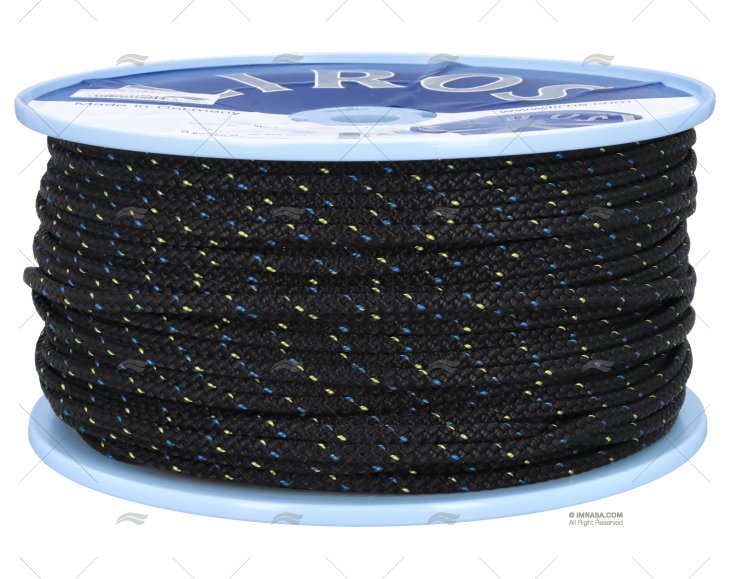 CABO LIROS NAUTIC 06mm NEGRO 200m