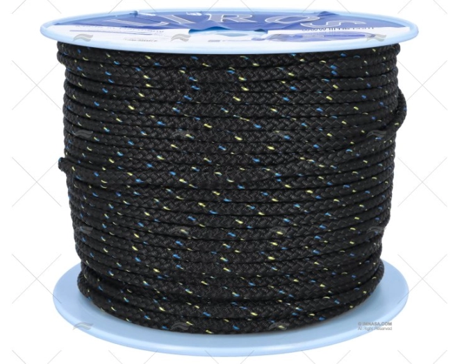 CORDAGE LIROS NAUTIC 08mm NOIR 200m
