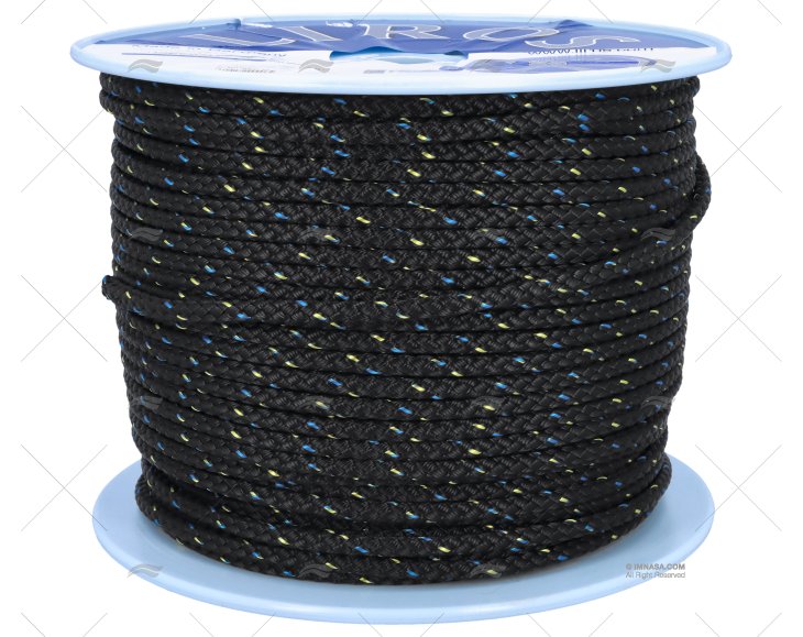 CORDAGE LIROS NAUTIC 08mm NOIR 200m