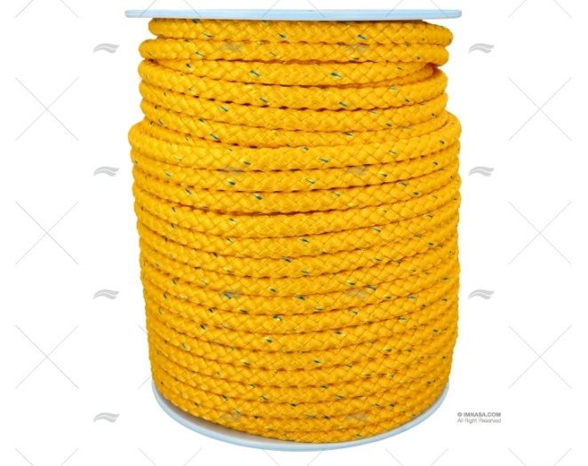 CORDAGE LIROS NAUTIC 16mm JAUNE 100m LIROS