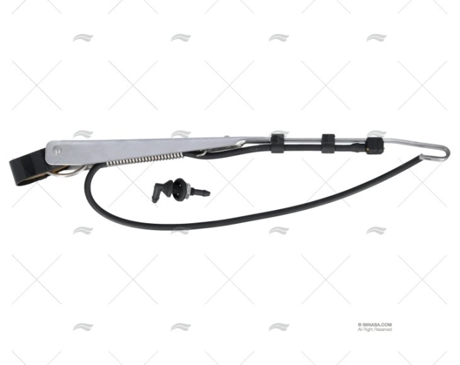 BRACCIO SEMPLICE FISSO 350mm CONICO CON TUBO