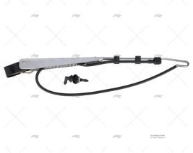 BRACCIO SEMPLICE FISSO 350mm CONICO CON TUBO