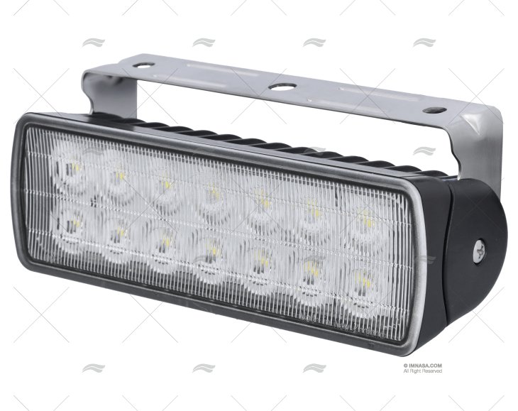 FAROL LED SEA HAWK XLR PRETO HELLA MARINE