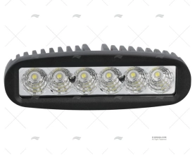 FARETTO 6 LED 18W 12-30V