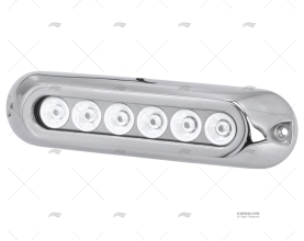 LUZ SUBMERSÍVEL BRANCA 12-28V INOX 6L