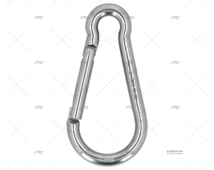 MOSCHETTONE SENZA OCCHIELLO 160 INOX KONG