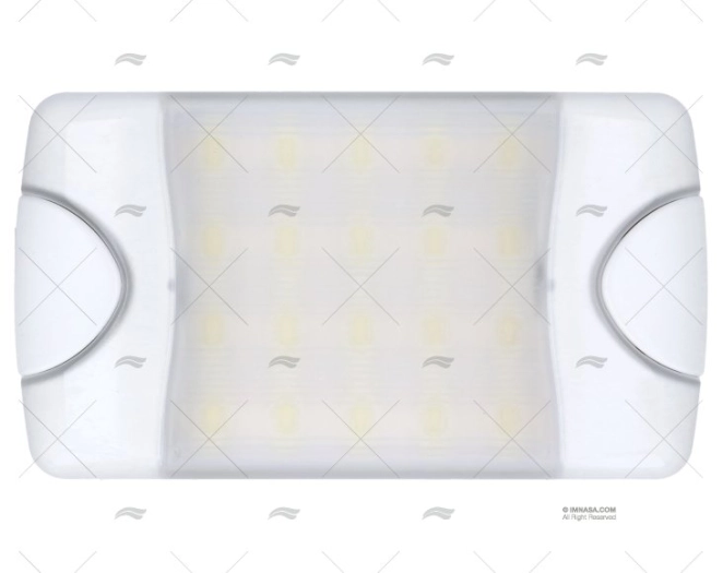 LUZ SUPERFÍCIE LED 9-33V BRANCA 4W HELLA MARINE