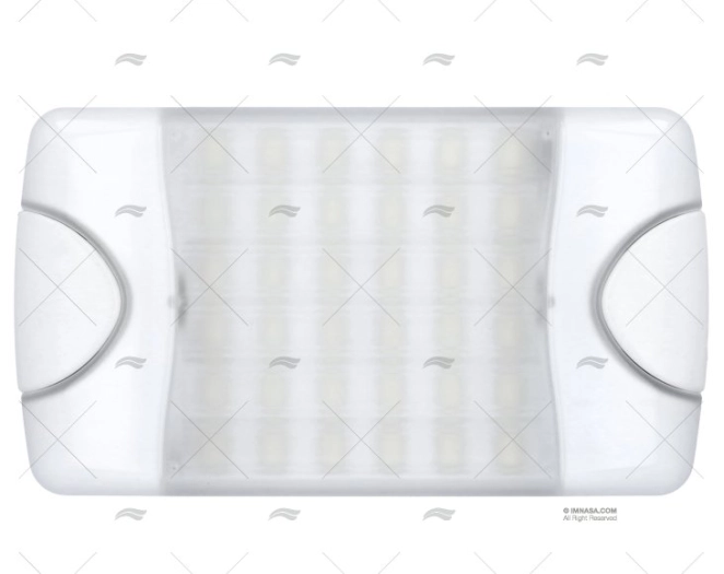 LUCE SUPERFICIALE LED 9-33V BIANCA 7W HELLA MARINE