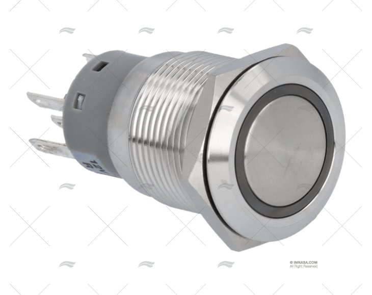 INTERRUTTORE ON-OFF 12V CON LED ROSSO BEP