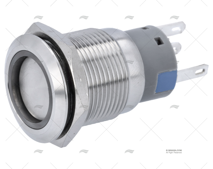 INTERRUTTORE ON-OFF 24V CON LED ROSSO BEP