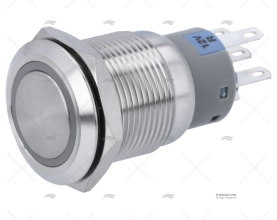 INTERRUPTOR MOMENTANEO 12V COM LED VERMELHO BEP