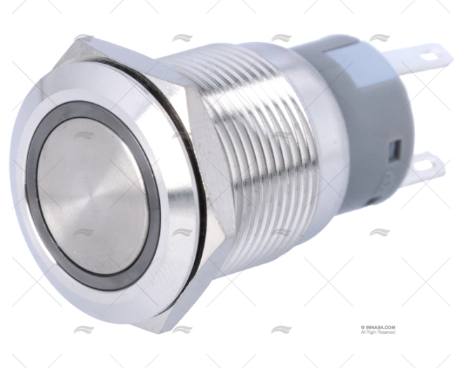 INTERRUTTORE ON-OFF 12V CON LED BLU BEP