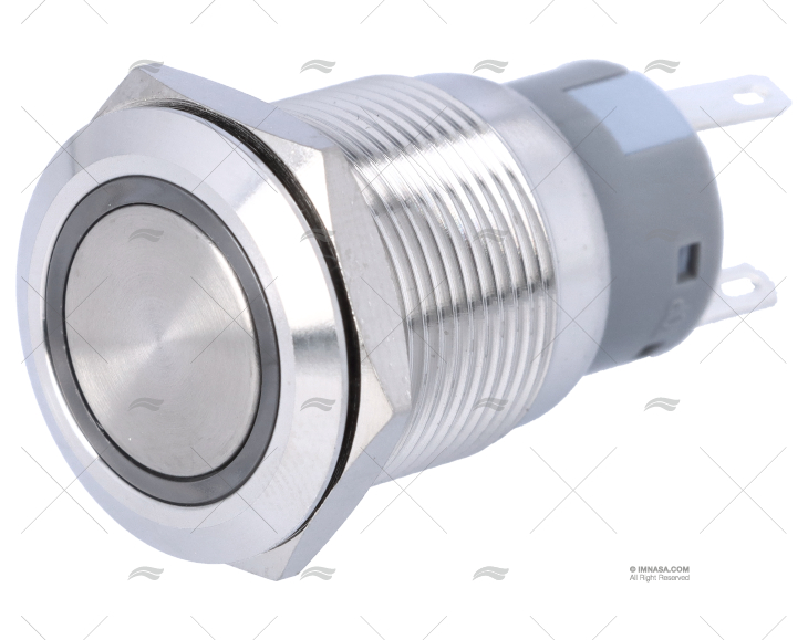 INTERRUTTORE ON-OFF 12V CON LED BLU BEP
