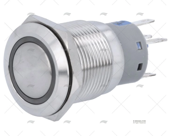 INTERRUTTORE ON-OFF 24V CON LED BLU BEP