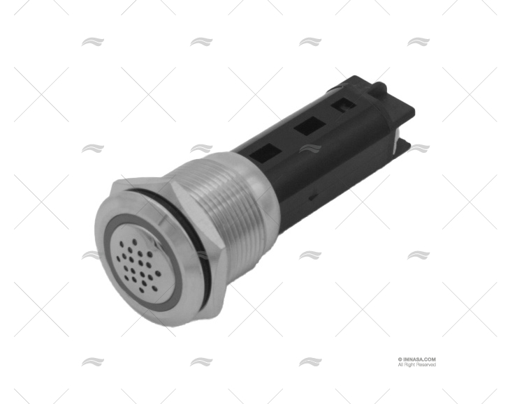 SINALIZADOR COM LED VERMELHO E ALARME SONORO BEP