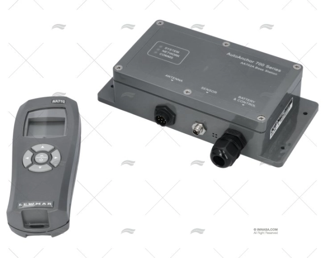 WIRELESS REMOTE CONTROL W/ METER COUNTER LEWMAR WIRELESS REMOTE CONTROL W/ METER COUNTER LEWMAR