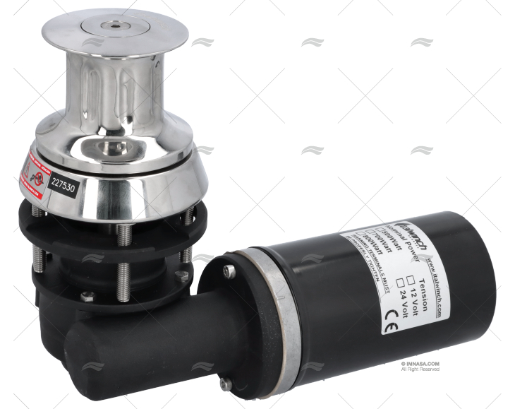 CABRESTANTE E  500W 24V IT PAROS LUX INOX ITALWINCH