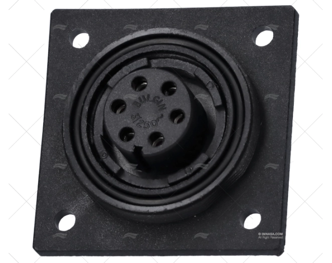 BASE ELETTRICA SPINA MZ 6POLI (SOLO BASE) MZ ELECTRONICS