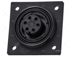 BASE ELÉTRICA FICHA MZ 6PINOS (APENAS BASE) MZ ELECTRONICS
