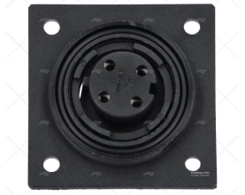 BASE ELÉCTRICA FICHA MZ 4PINOS COMANDO MZ ELECTRONICS