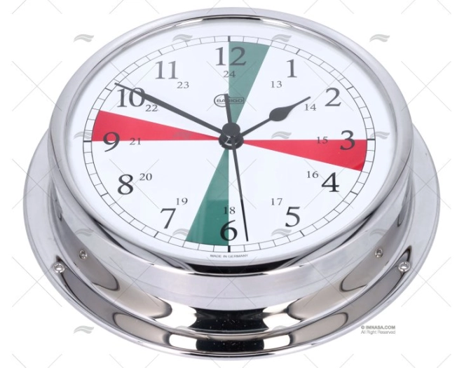 CHROMED CLOCK 130mm BARIGO CHROMED CLOCK 130mm BARIGO