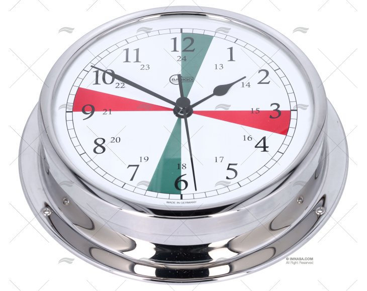 CHROMED CLOCK 130mm BARIGO CHROMED CLOCK 130mm BARIGO