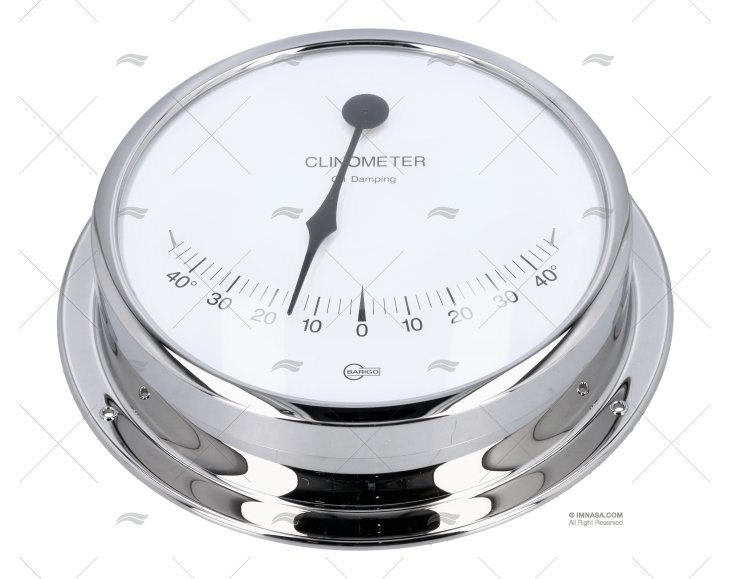 INCLINOMETER CHROMED 130mm BARIGO