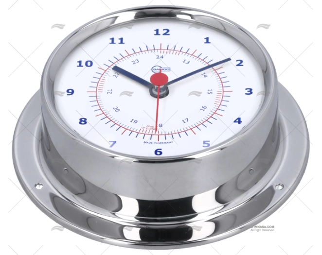 OROLOGIO ORARIO INOX 85mm BARIGO