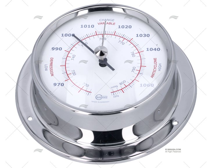 BAROMETRO INOX 85mm BARIGO BAROMETRO INOX 85mm BARIGO