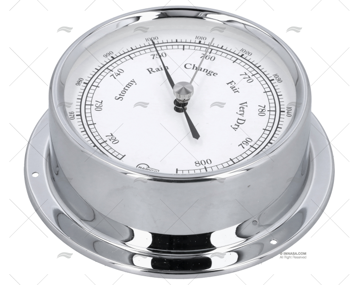 CHROMED BAROMETER 120mm BARIGO CHROMED BAROMETER 120mm BARIGO