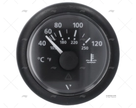 TERMOMETRO VLN 12/24V 120ºC 52mm