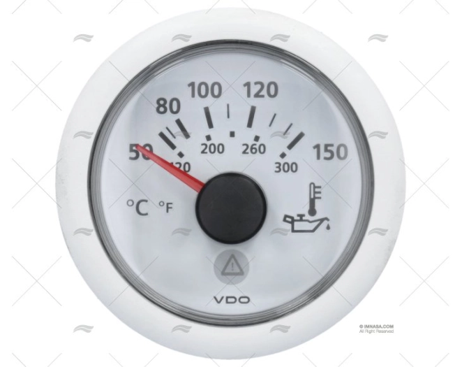TERMOMETRO VLB 12V    150ºC 52mm