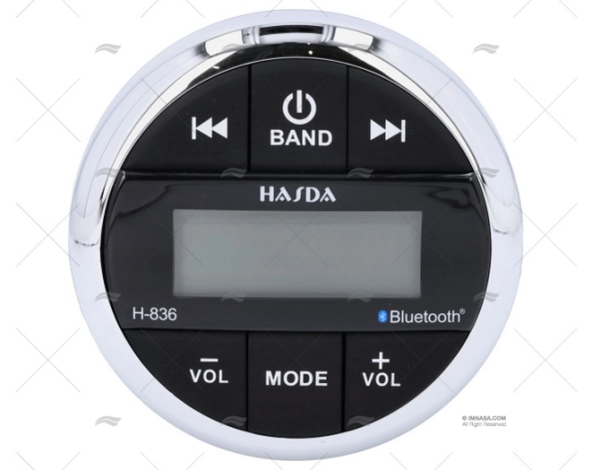 RADIO GS USB/MP3/BLUETOOTH CROMADA