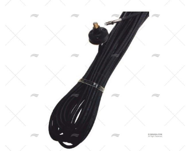 ANTENA VHF 0.20MT 1dB TRUCK PRETA  SCOUT PACIFIC AERIALS