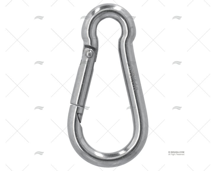 MOSQUETÃO INOX-316 06x60mm